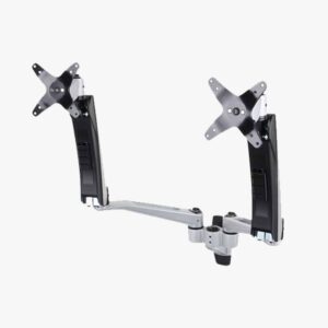 Monitor Mounts MR117 VESA Wall Two Screens Spring Swivel