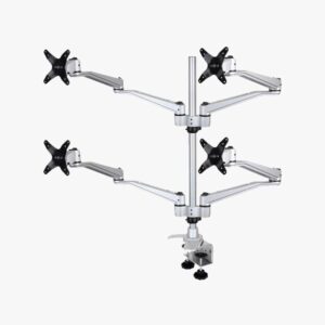 Monitor Mounts MR160 VESA Desktop Swivel Lift 4 Screens