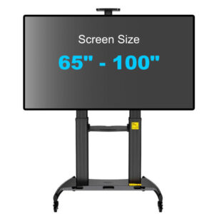 Mobile TV Stand T90 Single 65”~100” Screen Maximum load 100 kg
