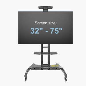 Mobile TV Stand T2 single 32"~75" Screen maximum Load 45.5kg