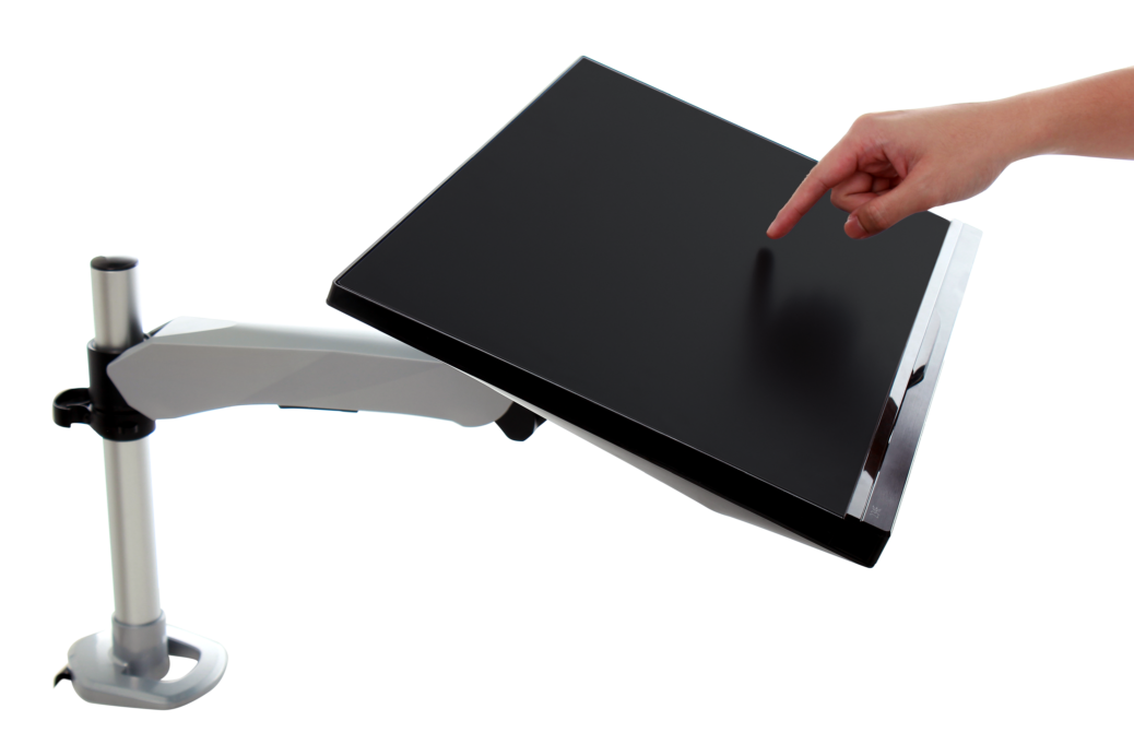 AVIQ | Infinite Monitor Arm - Holds 1 to 6 Monitors, Laptops and Desktops