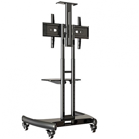 Mobile TV Stand TV Stand Trolley Stand with Wheels TV Stand for 65