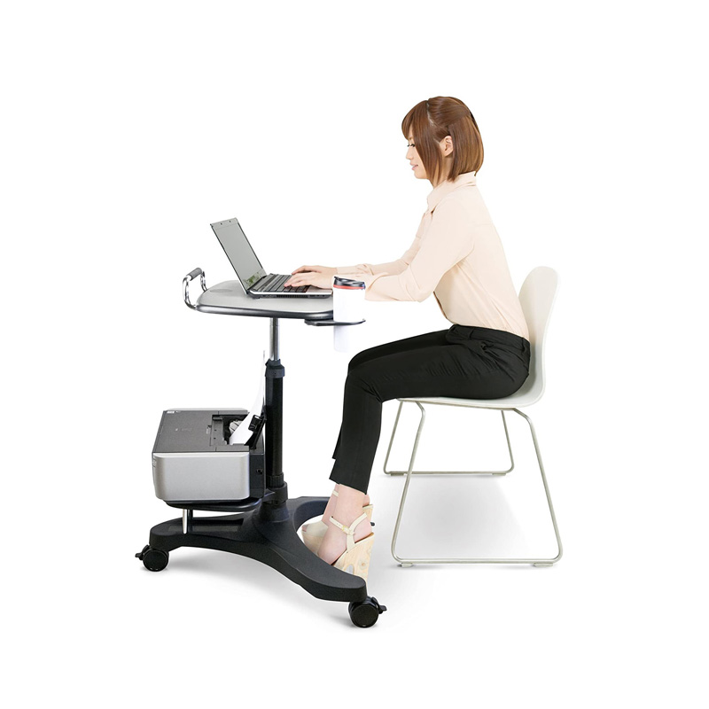 sit to stand laptop cart