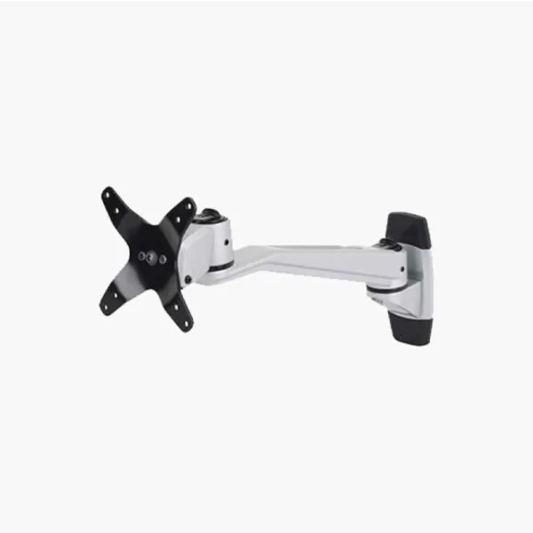 Monitor Mounts MR110  VESA Wall Mount Single 24”~27” Silver