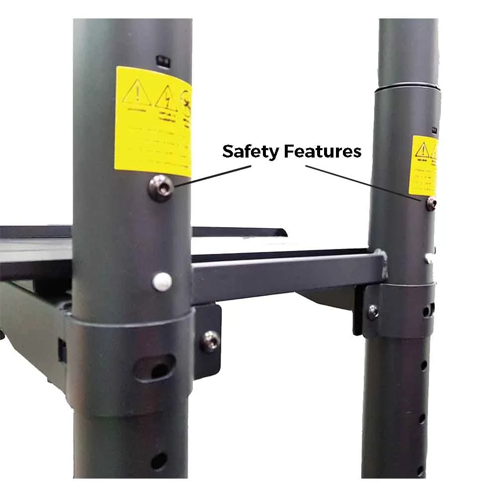 Mobile TV Stand T81 single 55”~85” screen maximum load 90 kg - Image 4